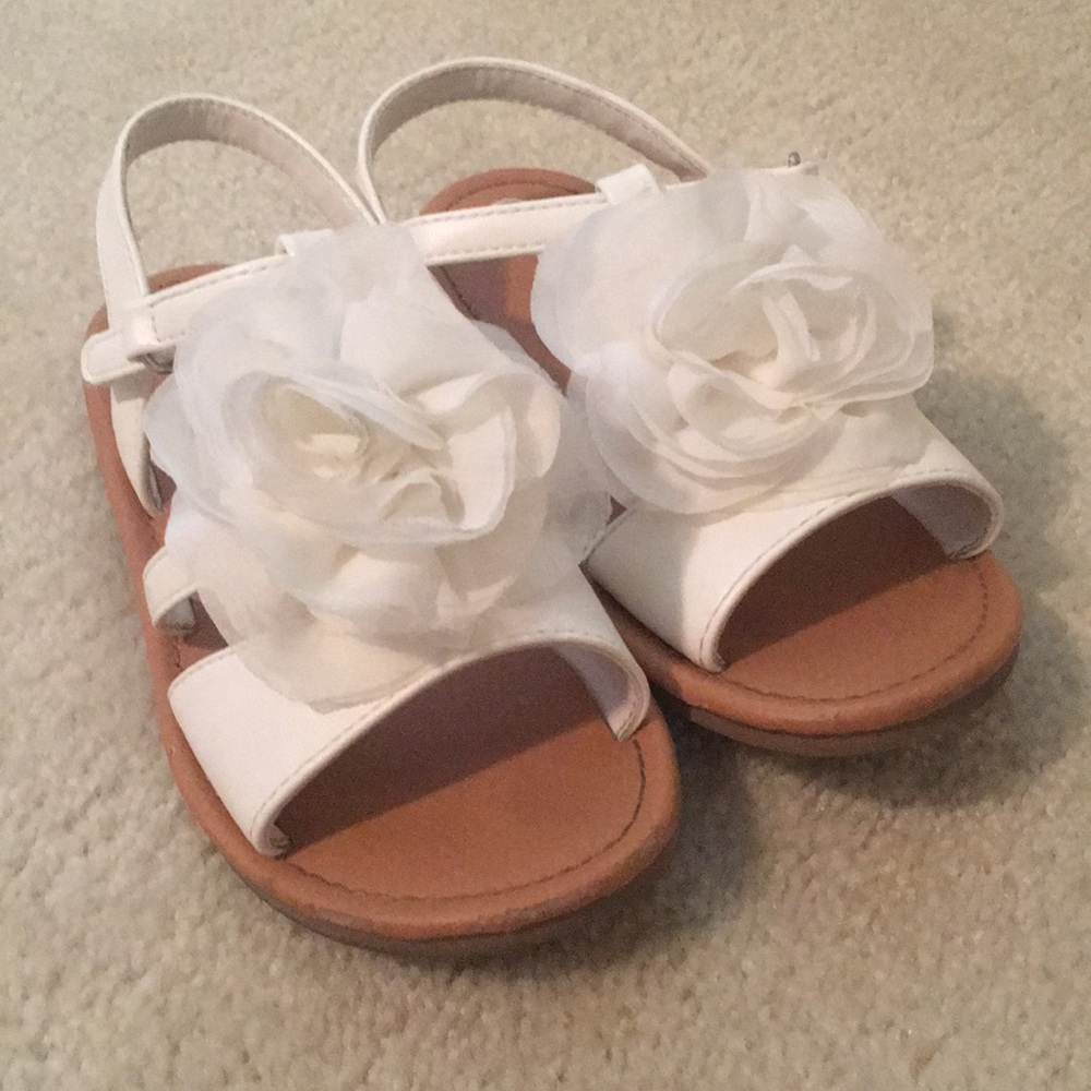 Toddler White Sandals